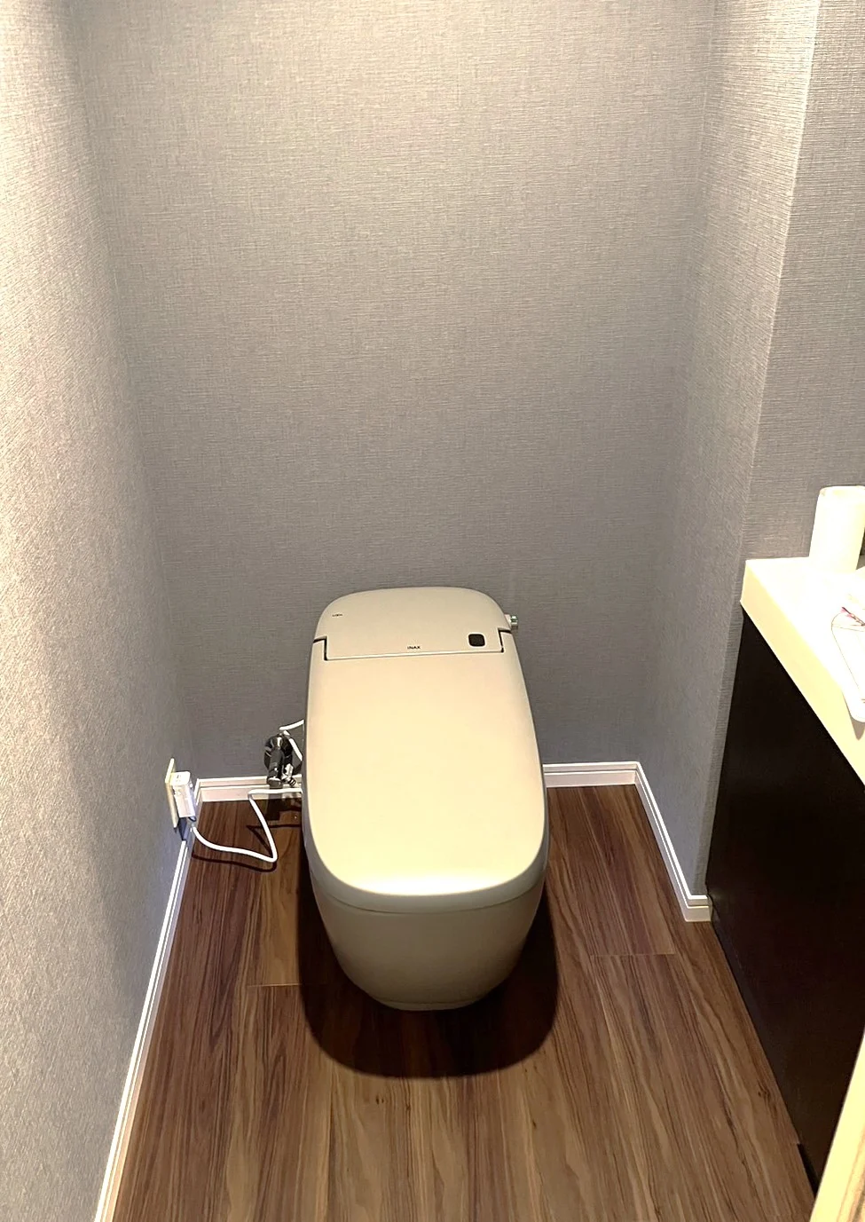 奈良県橿原市で行ったトイレリフォームの施工後写真